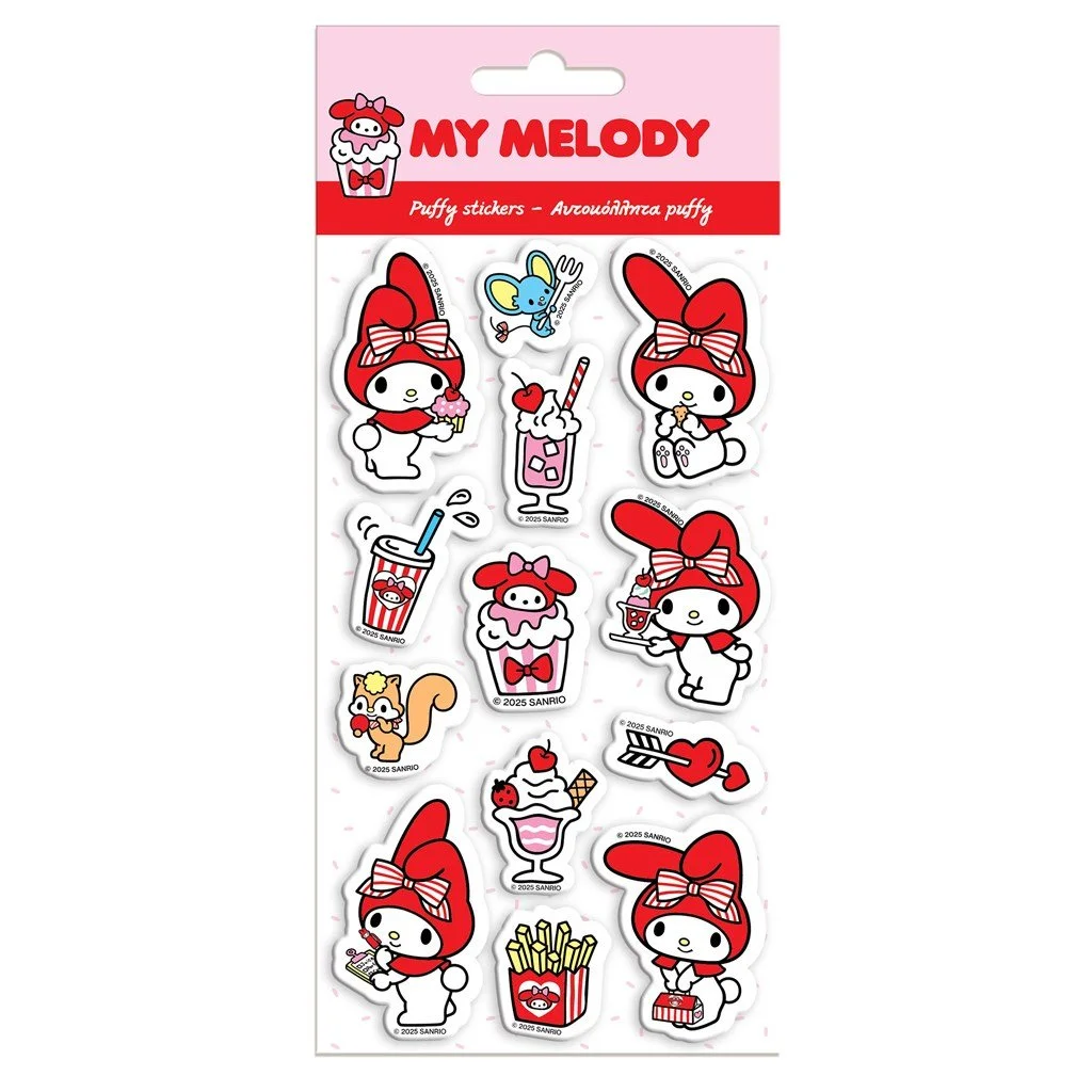 MY MELODY - Puffy Stickers